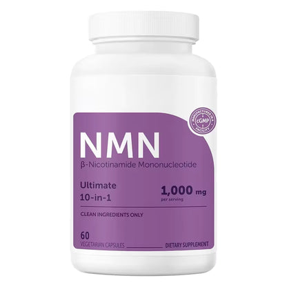 Transform Your Cellular Energy for a Youthful Look - 10-in-1 NMN Complex