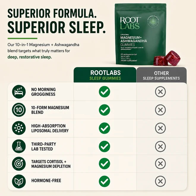 Liposomal Magnesium Glycinate Sleep Gummies